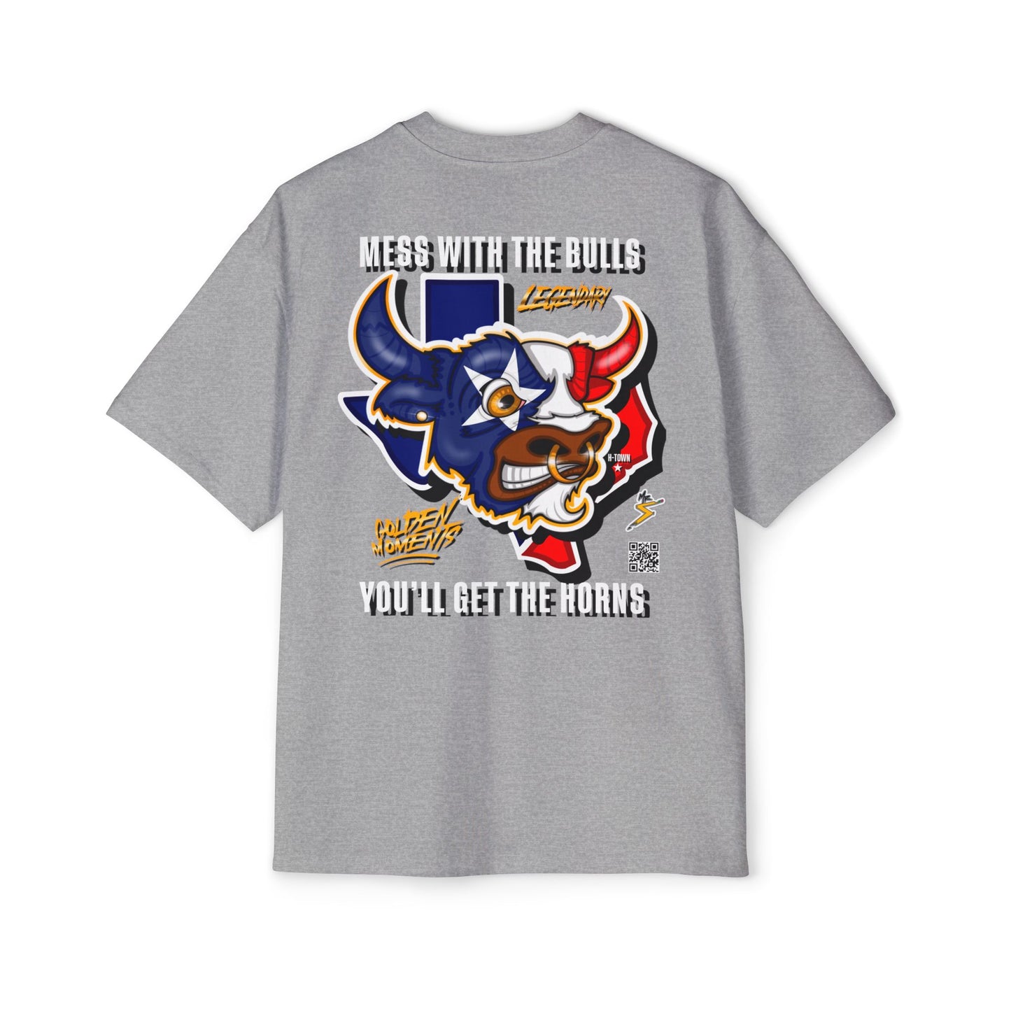 “Mess With the Bulls” Heavy Oversized Tee