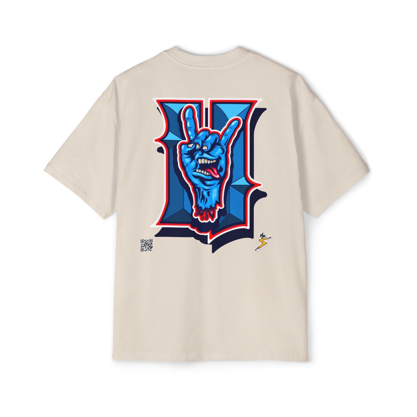 “Throw Up The H” Heavy Oversized Tee