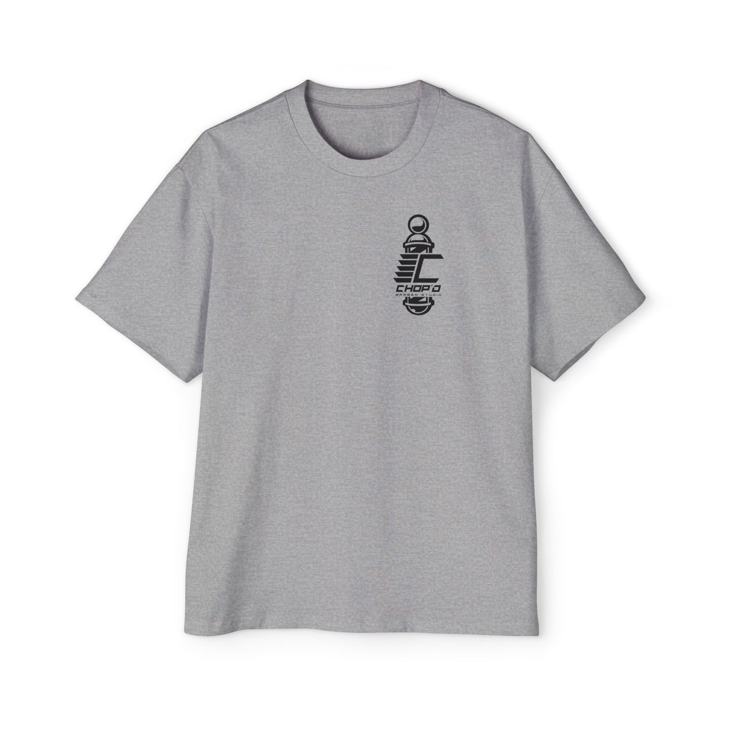 Chop'd Logos Men's Heavy Oversized Graphic Tee