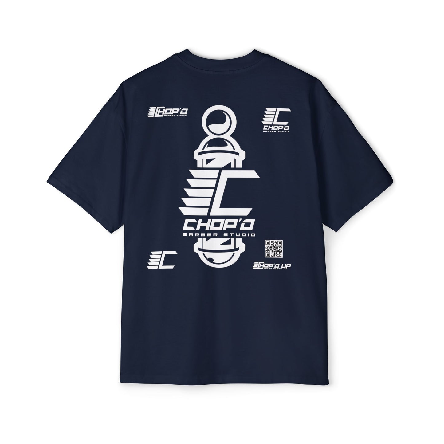 Chop'd Logos Men's Heavy Oversized Graphic Tee