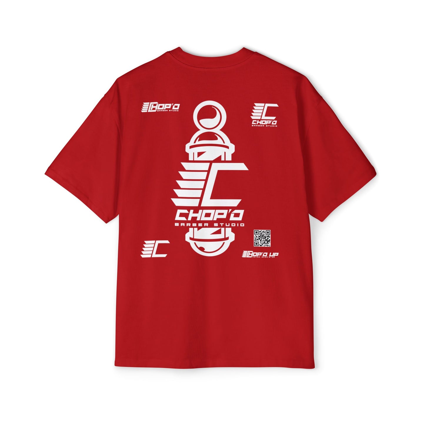 Chop'd Logos Men's Heavy Oversized Graphic Tee