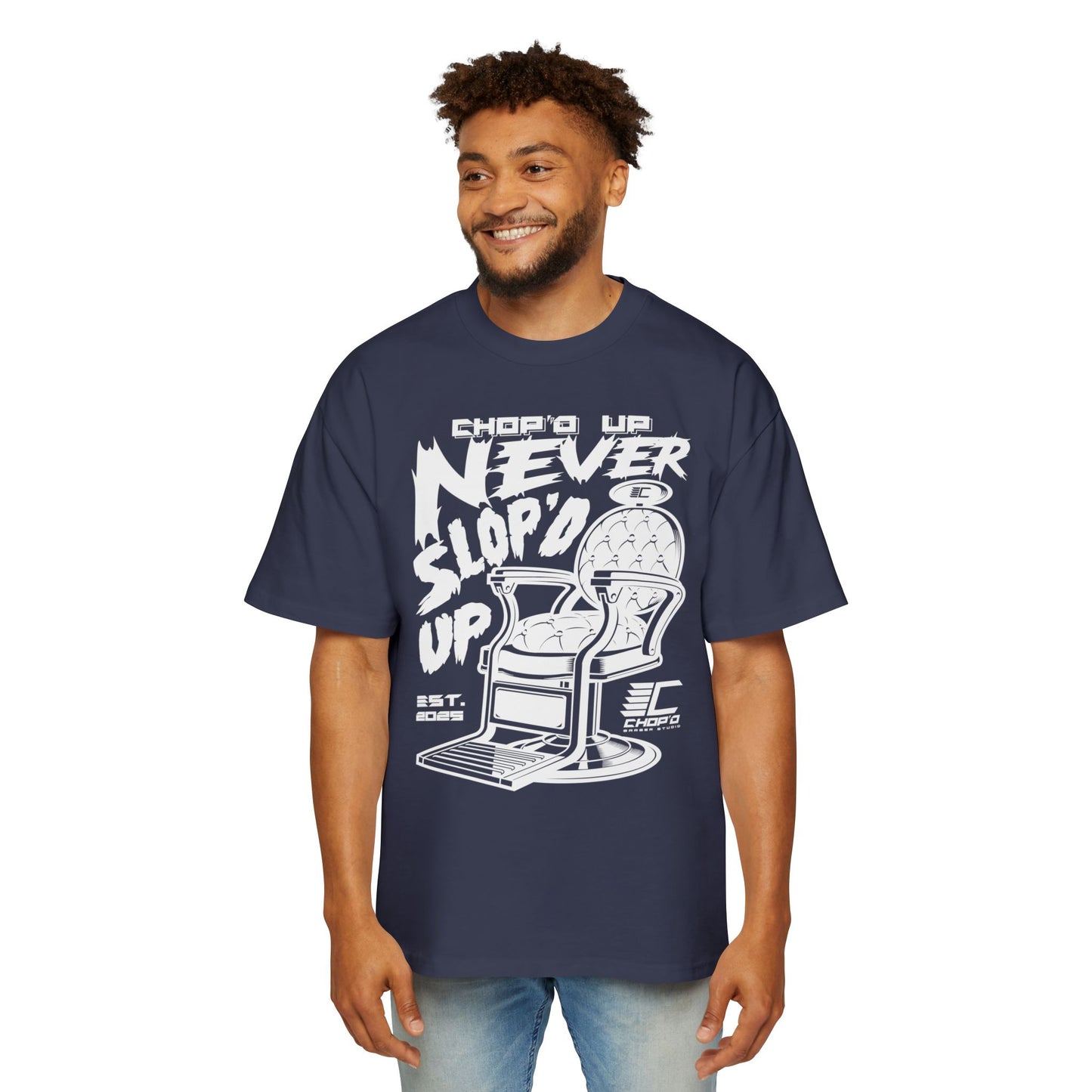 Chop’d Heavy Oversized "Chop’d Up Never Slop'd Up" Tee