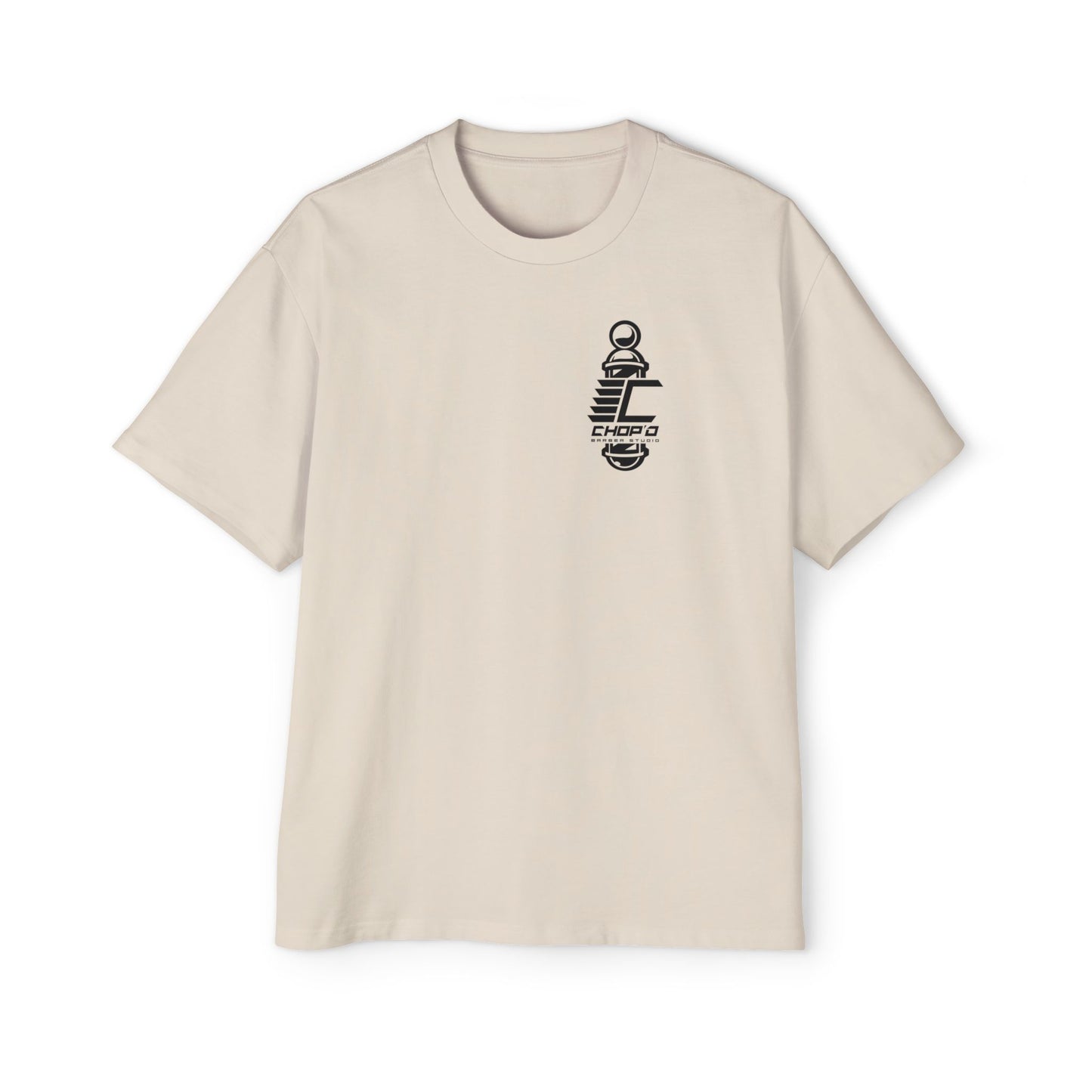 Chop'd Logos Men's Heavy Oversized Graphic Tee