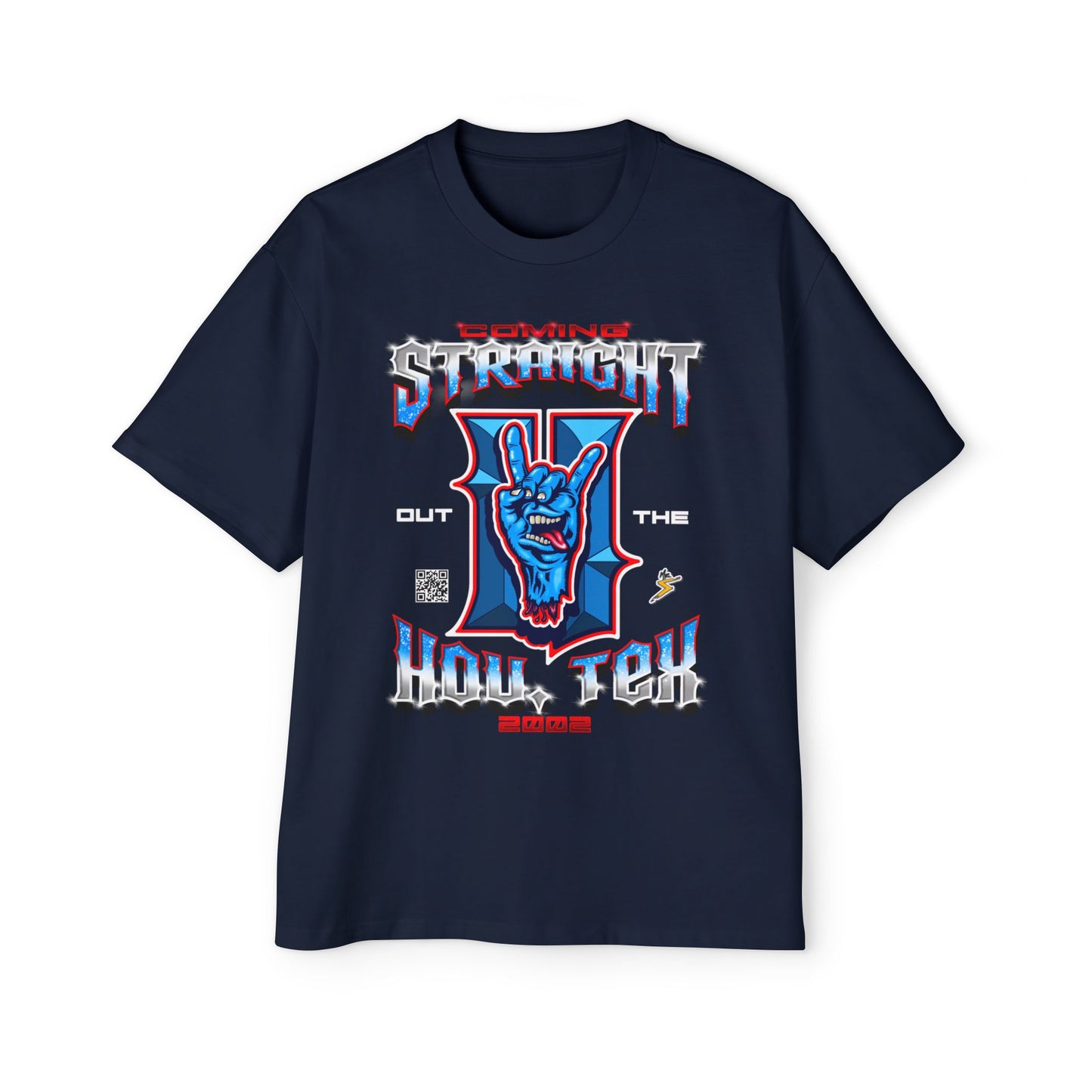 “Coming Straight Out The H” Heavy Oversized Tee