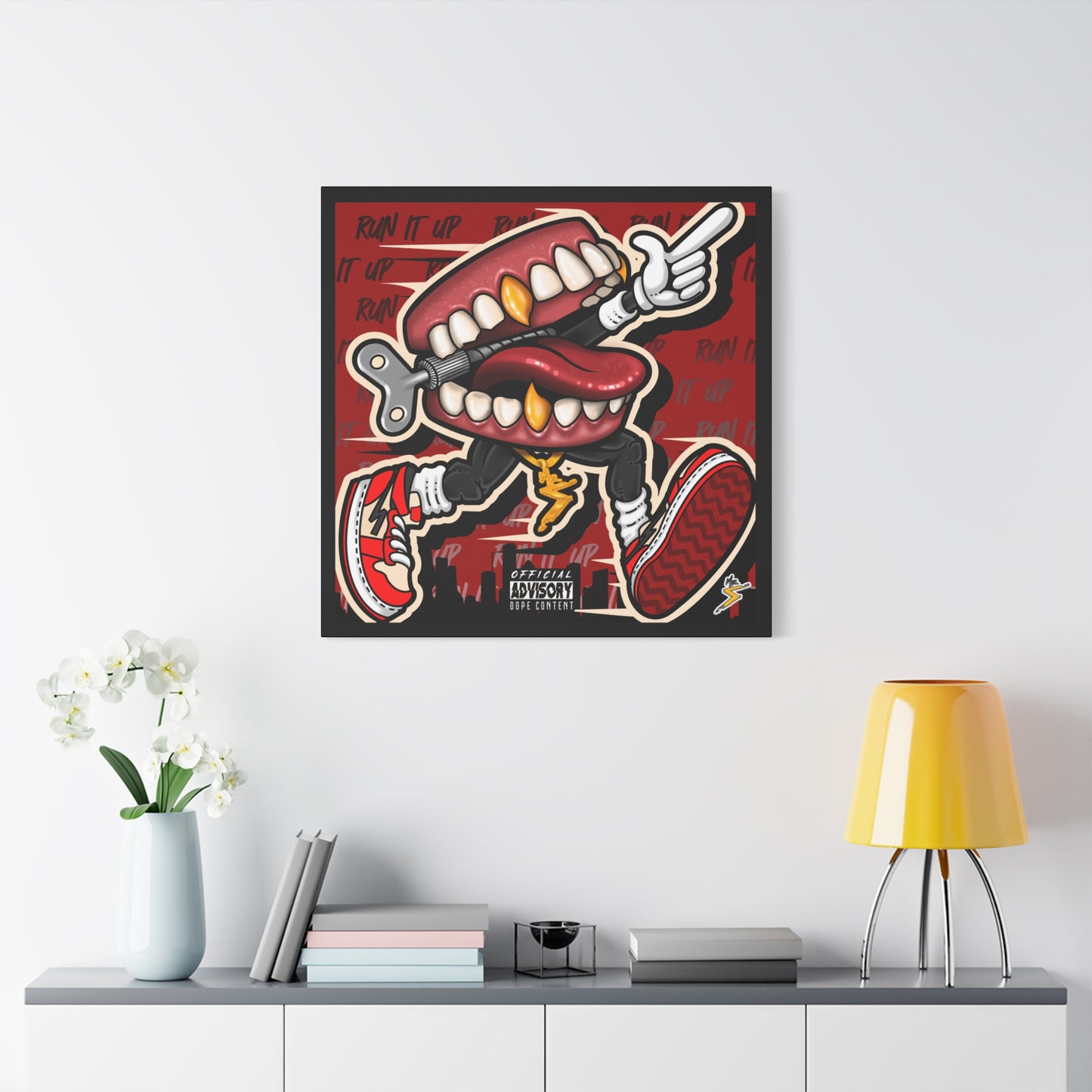 Run It Up - Matte Canvas, Stretched, 1.25"