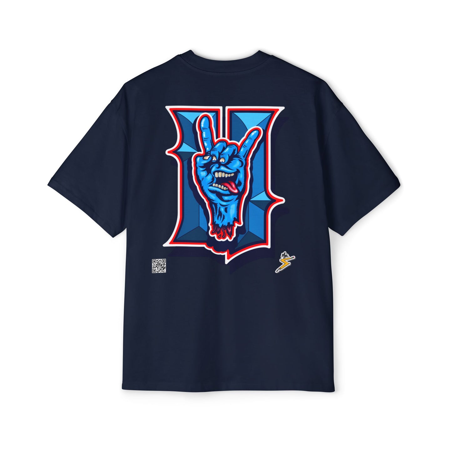“Throw Up The H” Heavy Oversized Tee