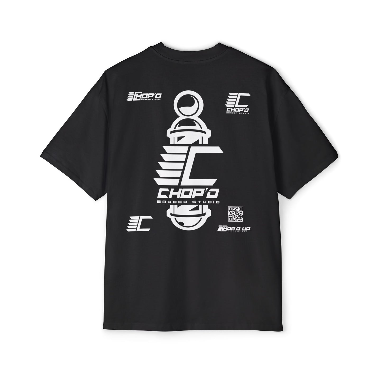Chop'd Logos Men's Heavy Oversized Graphic Tee