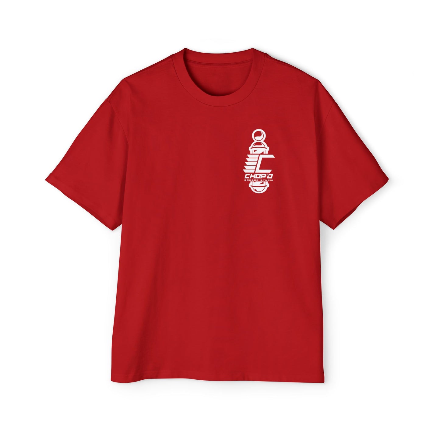 Chop'd Logos Men's Heavy Oversized Graphic Tee