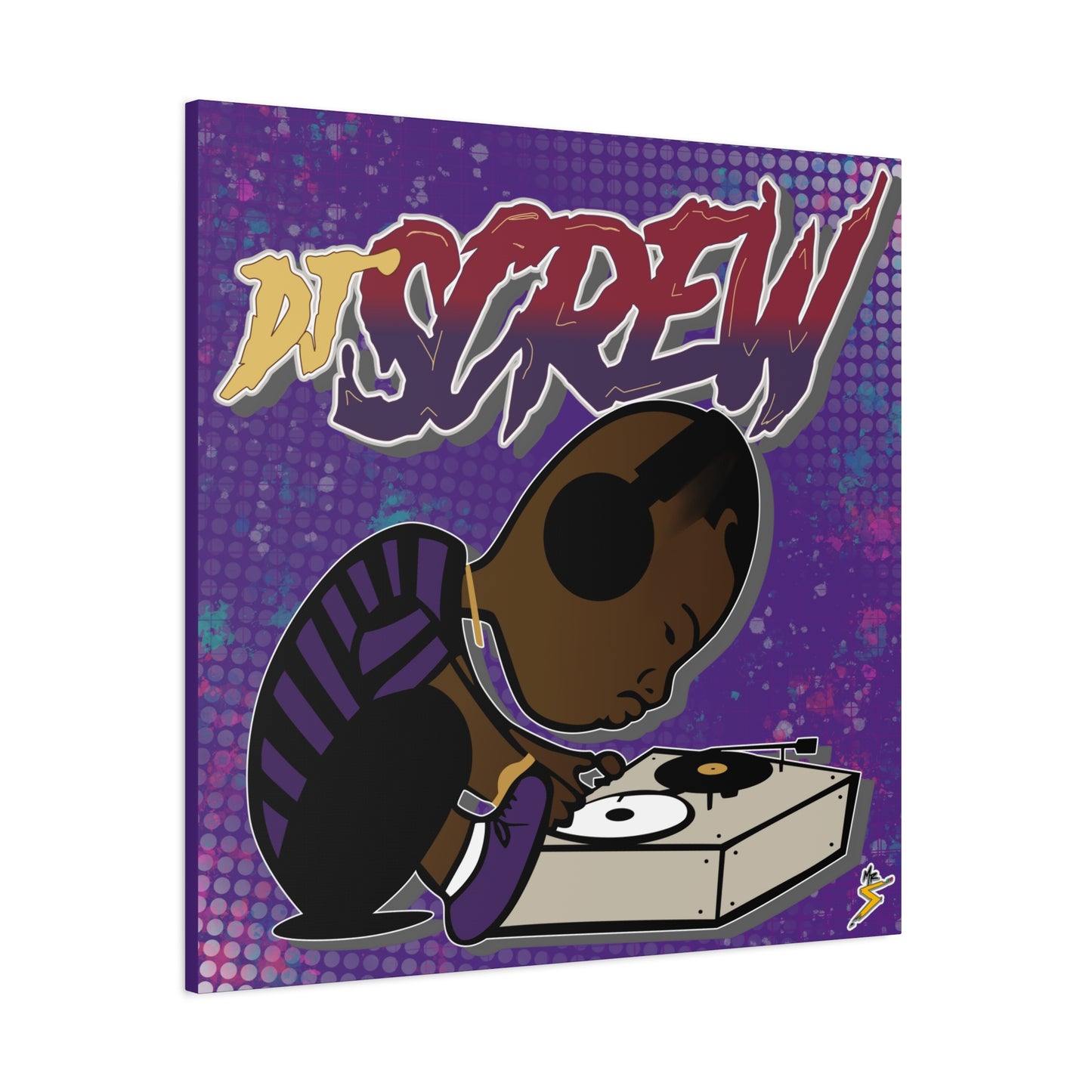 DJ Screw - Matte Canvas, Stretched, 1.25"