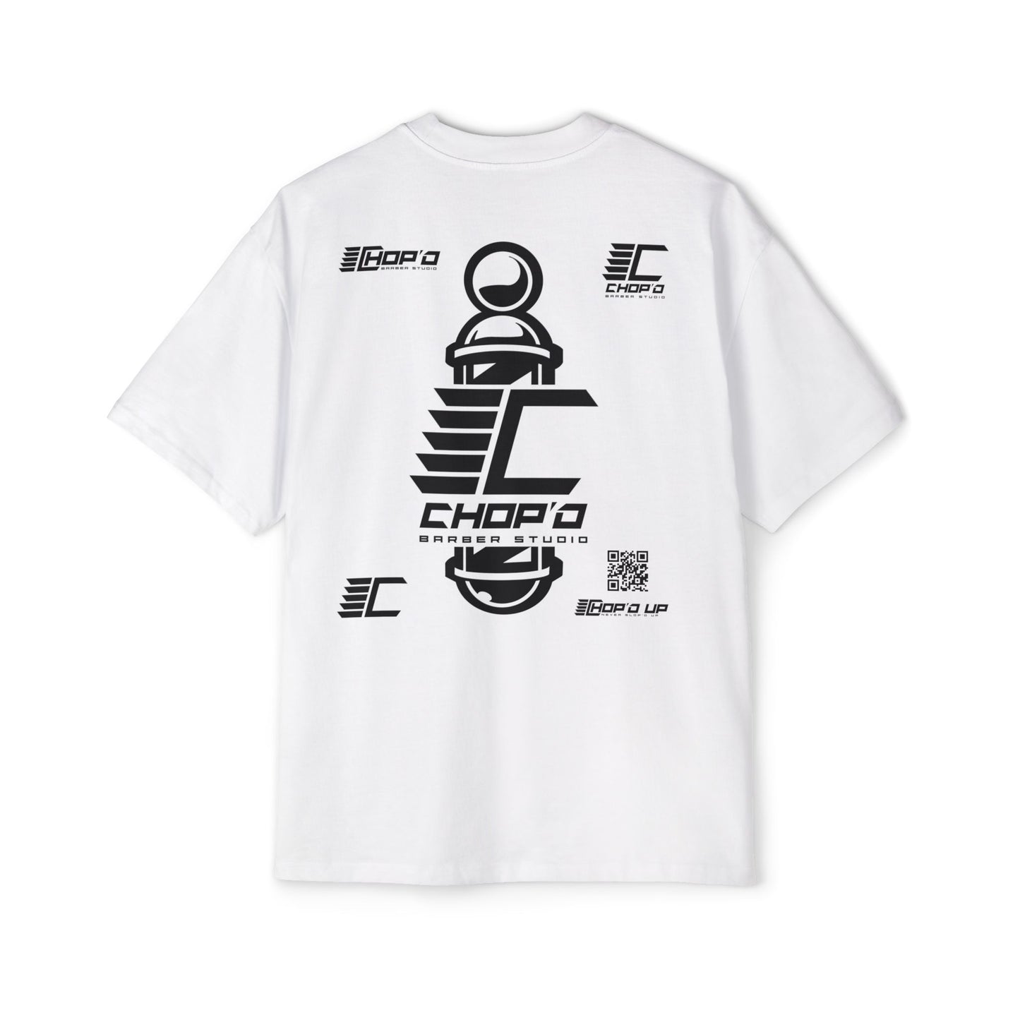 Chop'd Logos Men's Heavy Oversized Graphic Tee