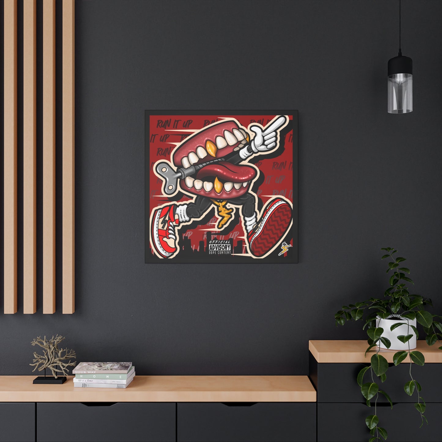 Run It Up - Matte Canvas, Stretched, 1.25"