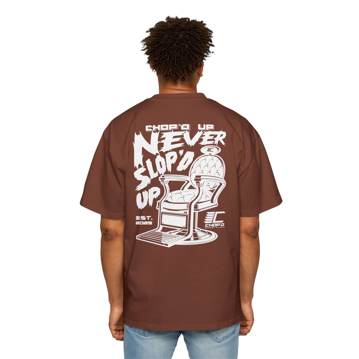 Chop’d Heavy Oversized "Chop’d Up Never Slop'd Up" Tee