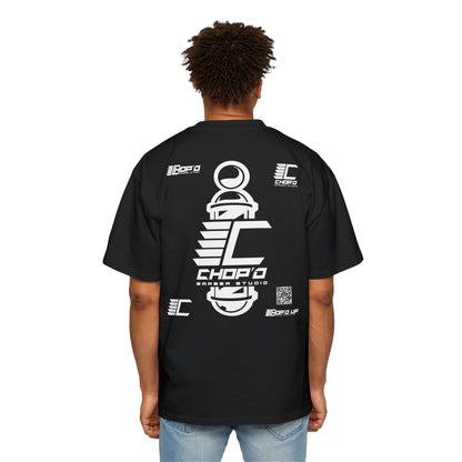 Chop'd Logos Men's Heavy Oversized Graphic Tee