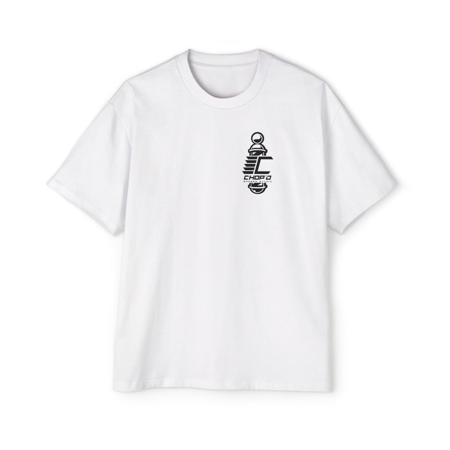 Chop'd Logos Men's Heavy Oversized Graphic Tee