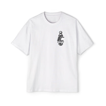 Chop'd Logos Men's Heavy Oversized Graphic Tee