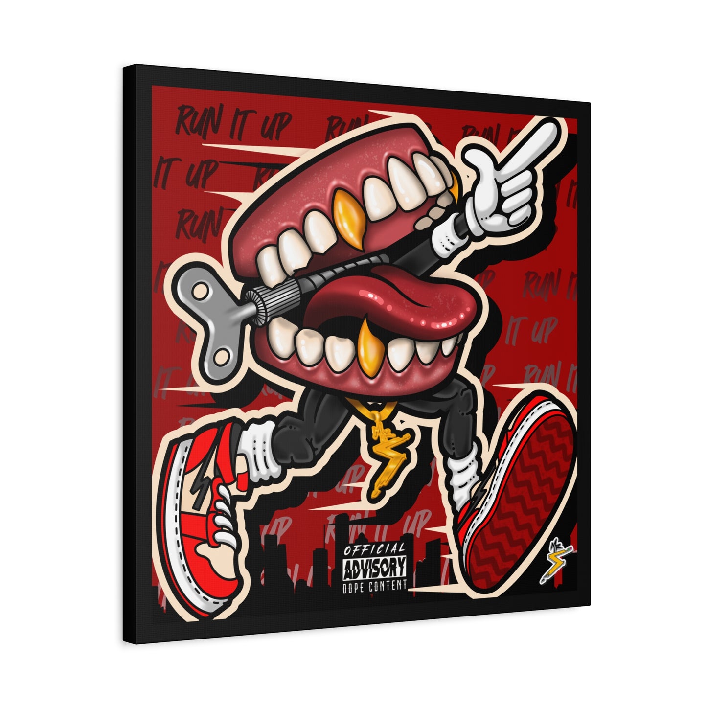 Run It Up - Matte Canvas, Stretched, 1.25"