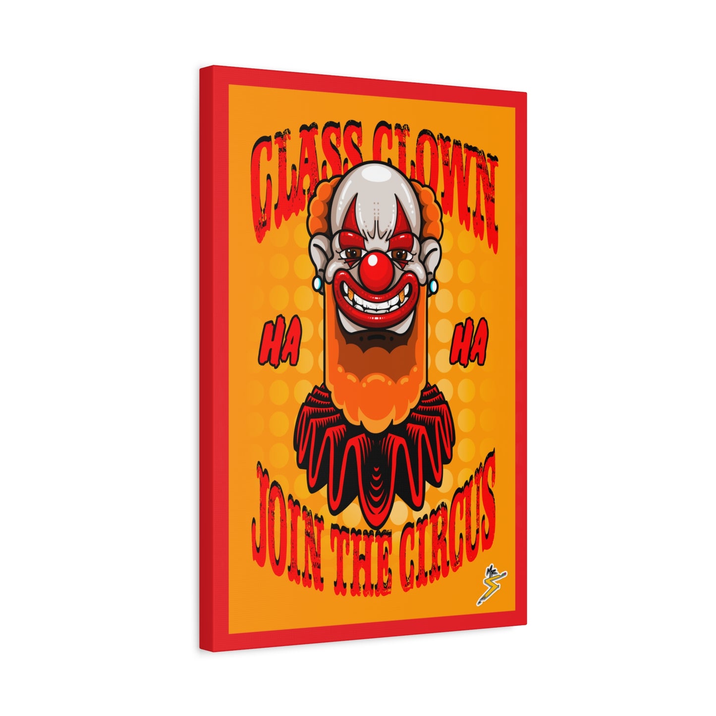 Class Clown - Matte Canvas, Stretched, 1.25"