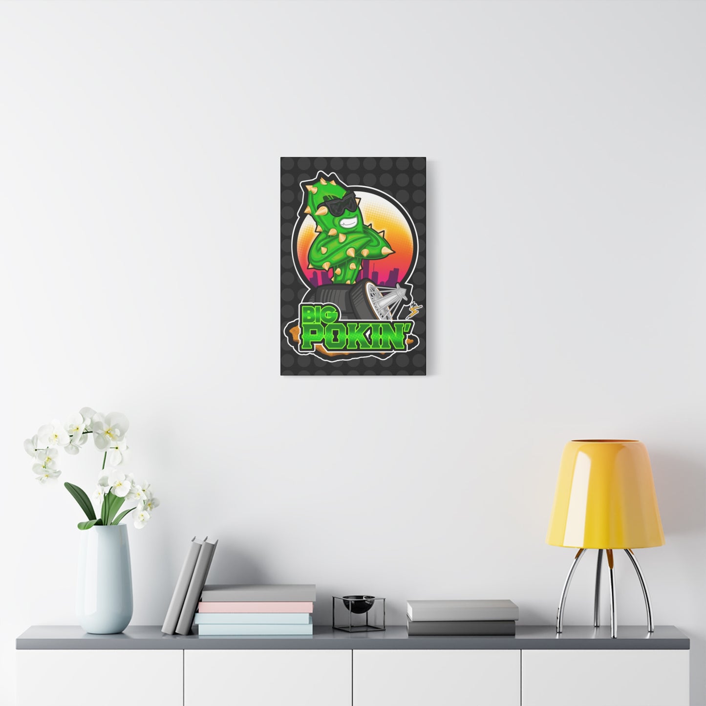 Big Pokin’ - Matte Canvas, Stretched, 1.25"