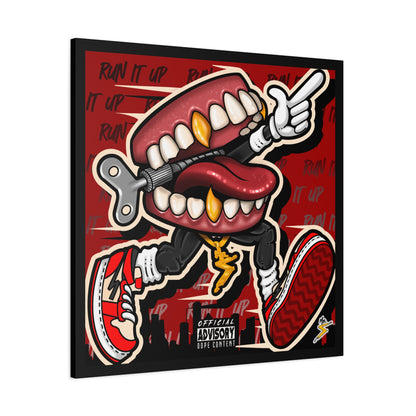 Run It Up - Matte Canvas, Stretched, 1.25"