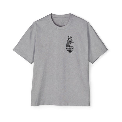 Chop'd Logos Men's Heavy Oversized Graphic Tee