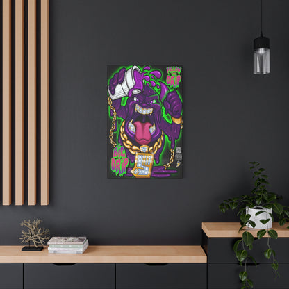 “Big Drip” - Matte Canvas, Stretched, 1.25"