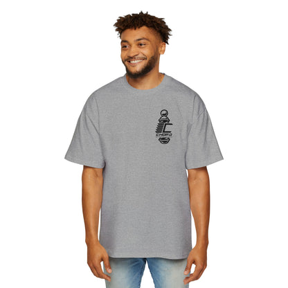 Chop'd Logos Men's Heavy Oversized Graphic Tee