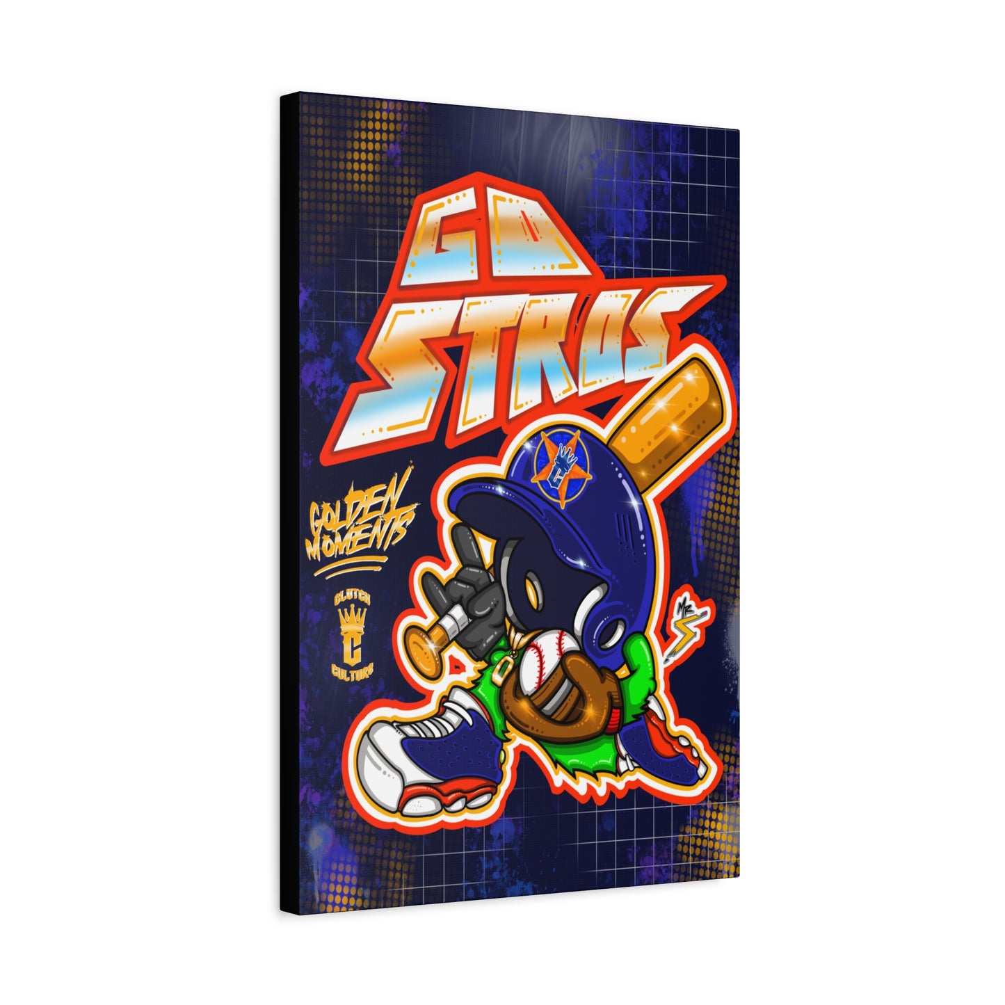 Go Stros - Matte Canvas, Stretched, 1.25"