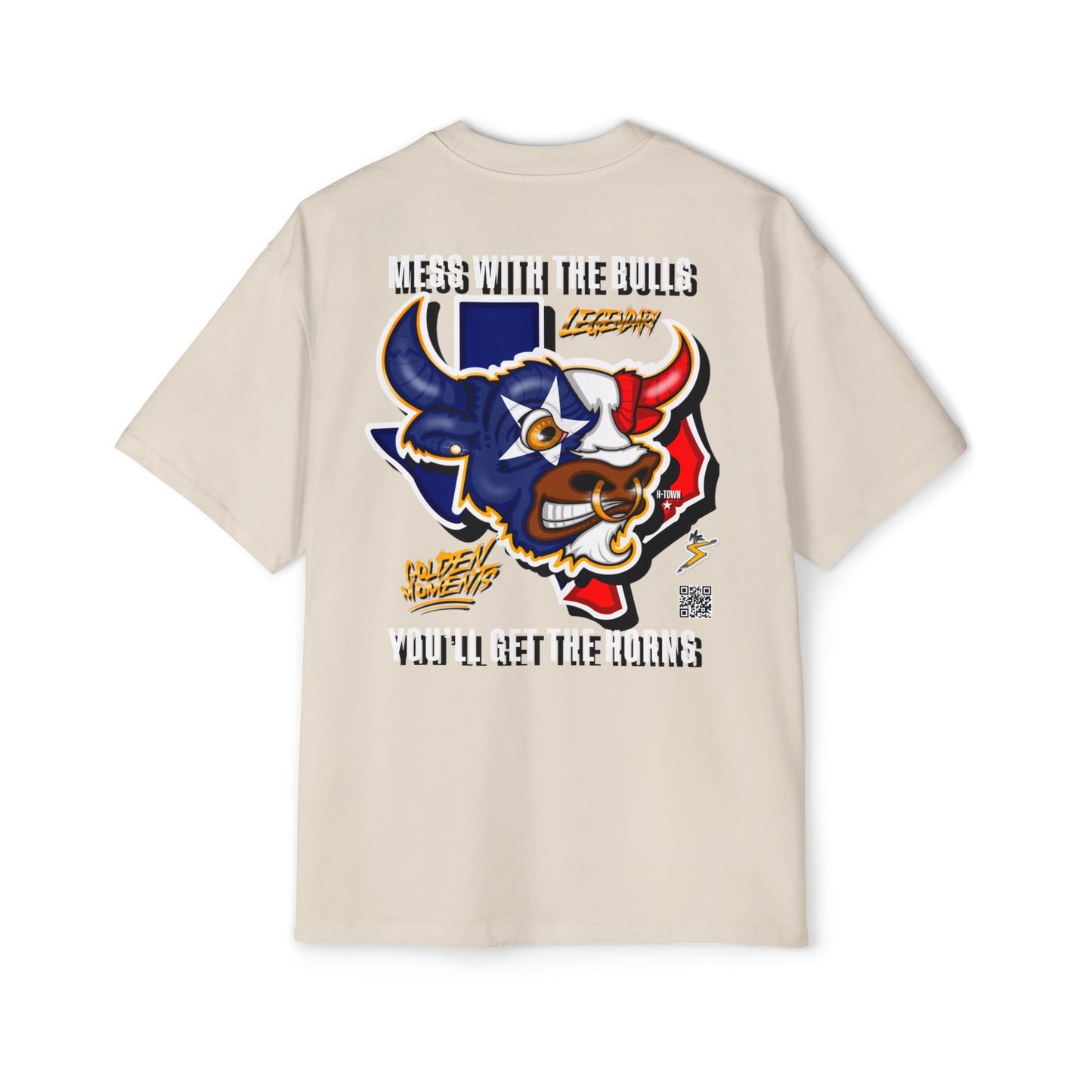 “Mess With the Bulls” Heavy Oversized Tee