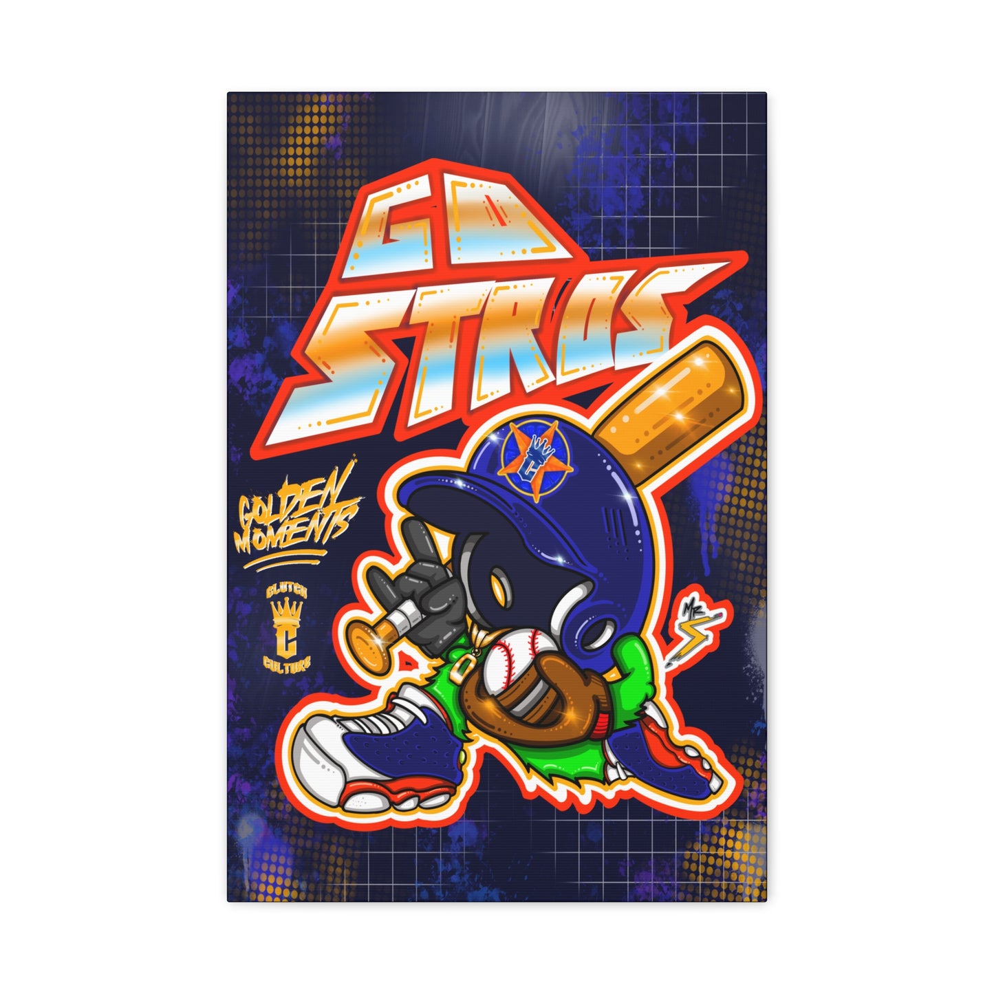 Go Stros - Matte Canvas, Stretched, 1.25"