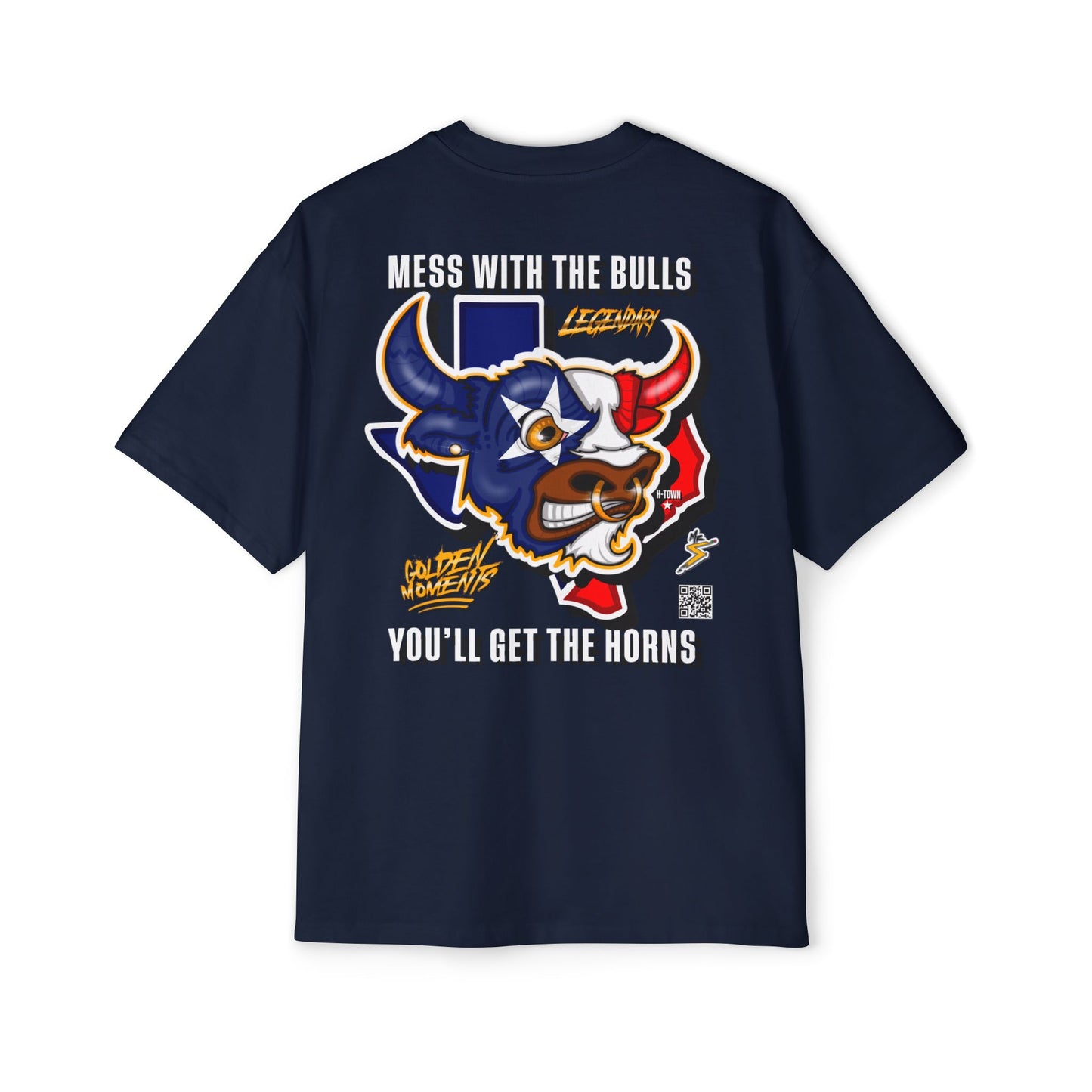 “Mess With the Bulls” Heavy Oversized Tee