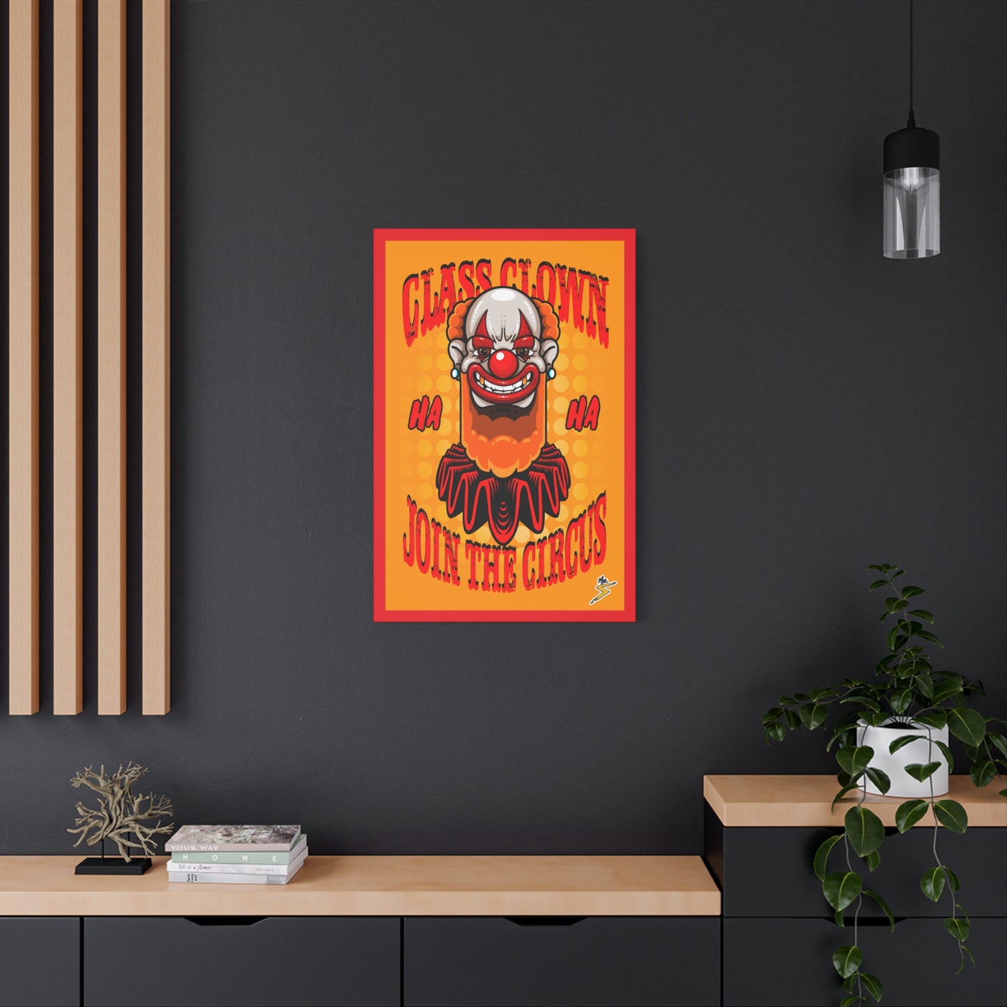Class Clown - Matte Canvas, Stretched, 1.25"