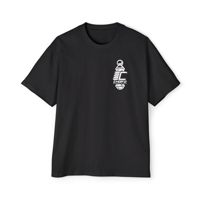 Chop'd Logos Men's Heavy Oversized Graphic Tee