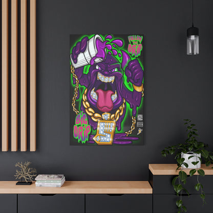 “Big Drip” - Matte Canvas, Stretched, 1.25"
