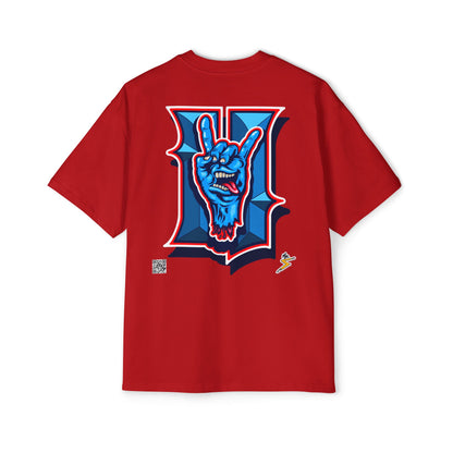 “Throw Up The H” Heavy Oversized Tee