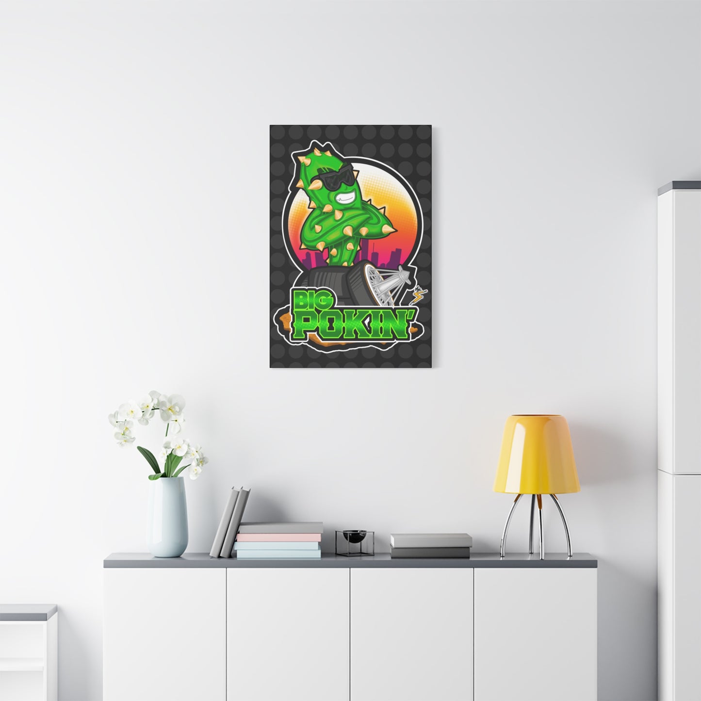 Big Pokin’ - Matte Canvas, Stretched, 1.25"