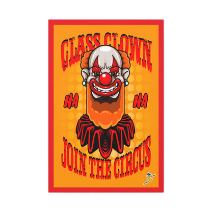 Class Clown - Matte Canvas, Stretched, 1.25"
