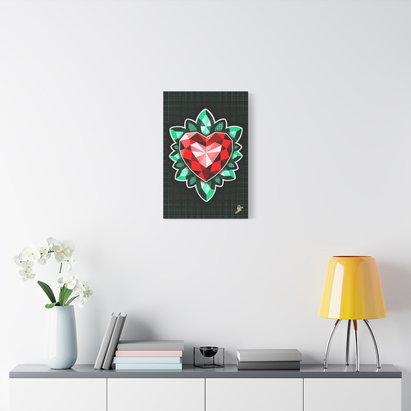 Rose Diamond - Matte Canvas, Stretched, 1.25"