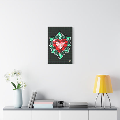 Rose Diamond - Matte Canvas, Stretched, 1.25"