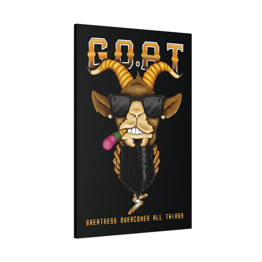 G.O.A.T. - Matte Canvas, Stretched, 1.25"