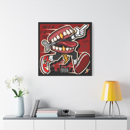 Run It Up - Matte Canvas, Stretched, 1.25"