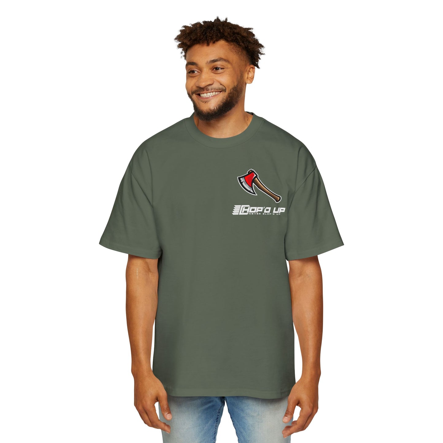 Chop'd Axe Graphic Oversized Tee