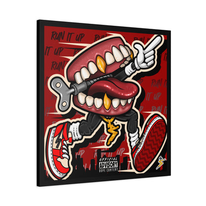 Run It Up - Matte Canvas, Stretched, 1.25"