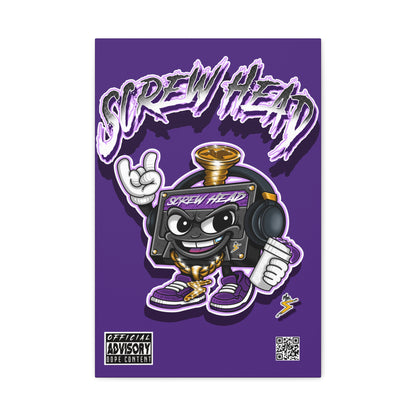 “Screw Head” - Matte Canvas, Stretched, 1.25"