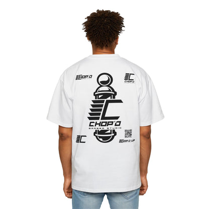 Chop'd Logos Men's Heavy Oversized Graphic Tee