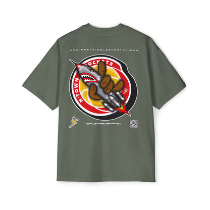 H-Town Rocket Men's Heavy Oversized Tee