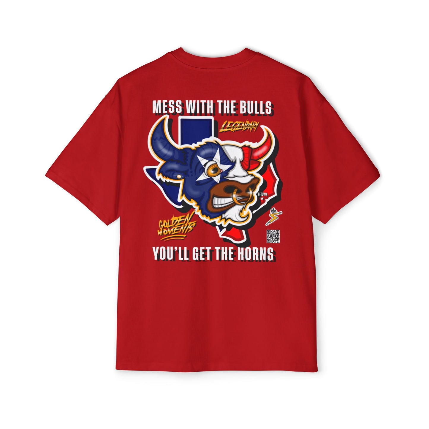 “Mess With the Bulls” Heavy Oversized Tee