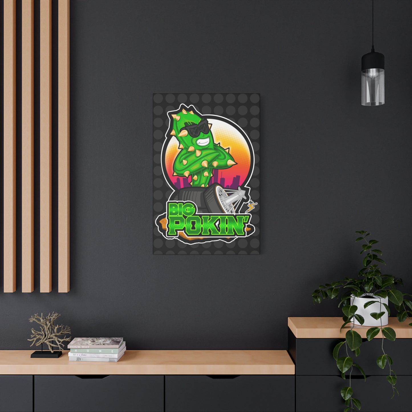 Big Pokin’ - Matte Canvas, Stretched, 1.25"