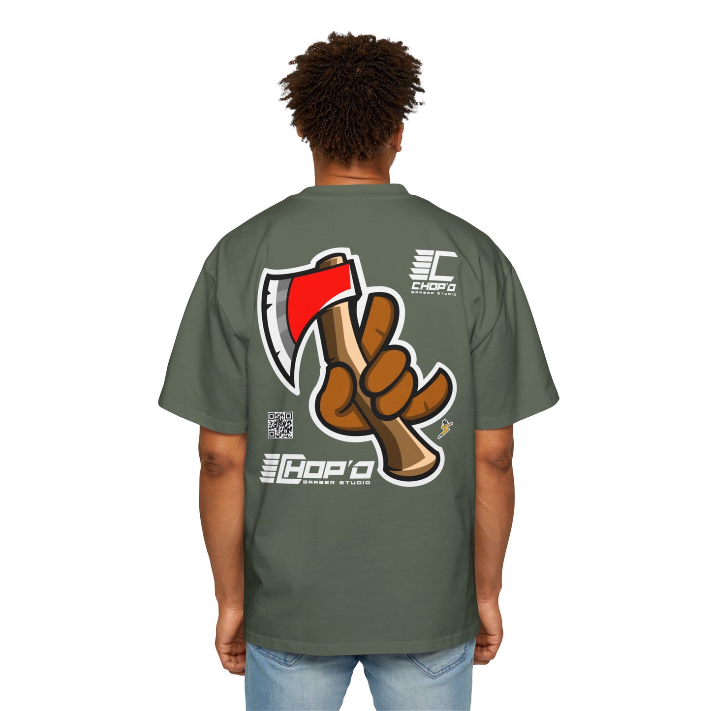 Chop'd Axe Graphic Oversized Tee