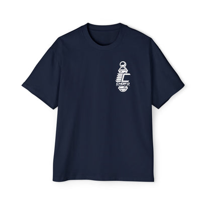 Chop'd Logos Men's Heavy Oversized Graphic Tee