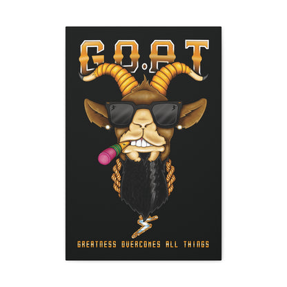 G.O.A.T. - Matte Canvas, Stretched, 1.25"